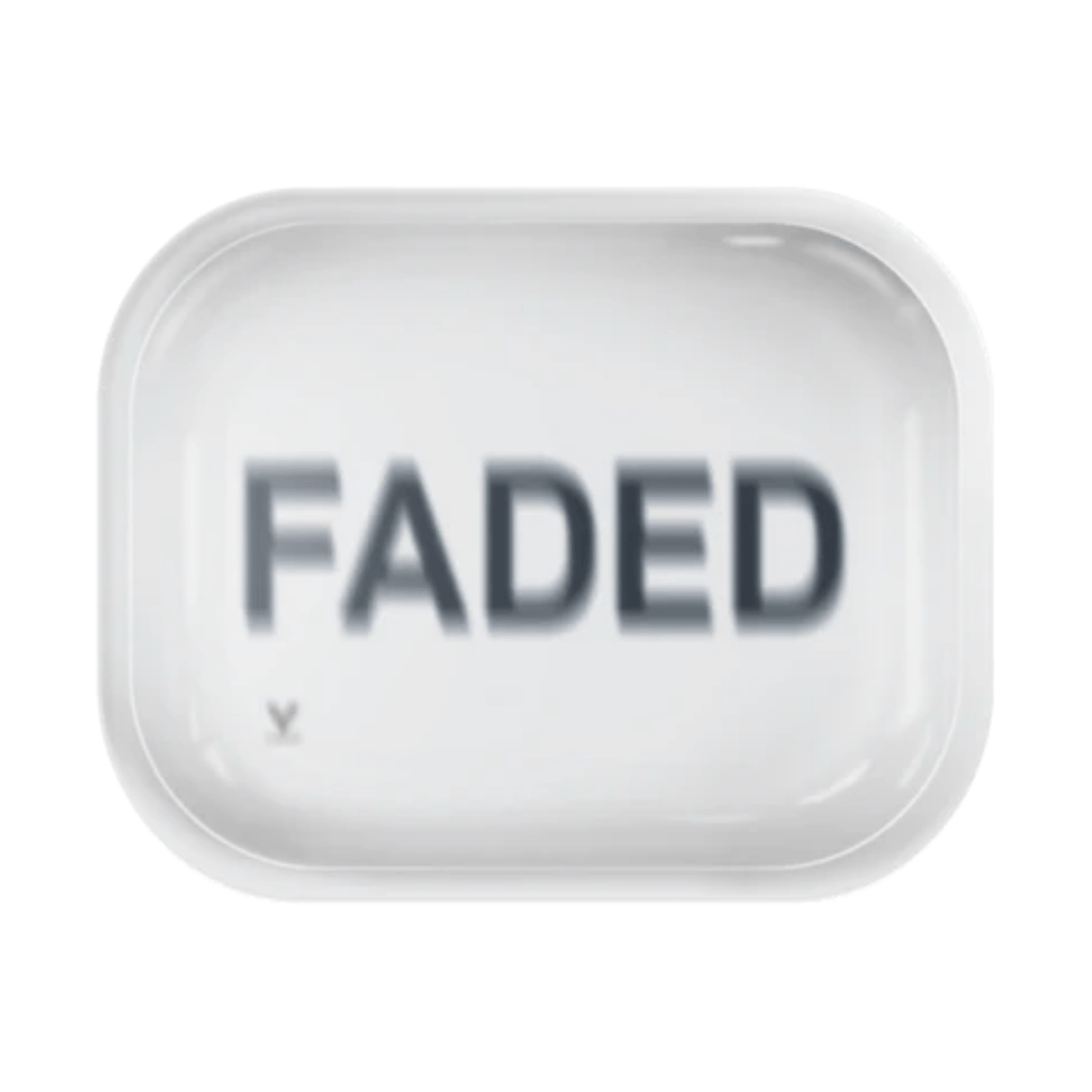 Faded Metal Rollin' Tray