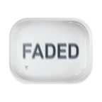 Faded Metal Rollin' Tray
