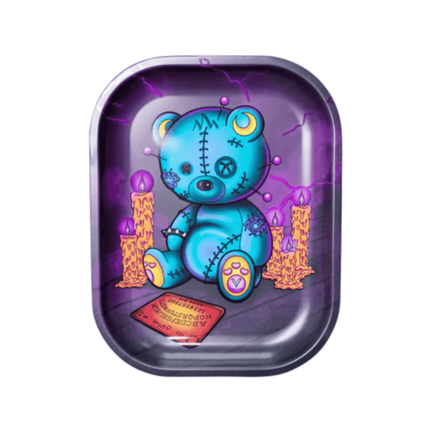 Ouija Bear Metal Rollin' Tray