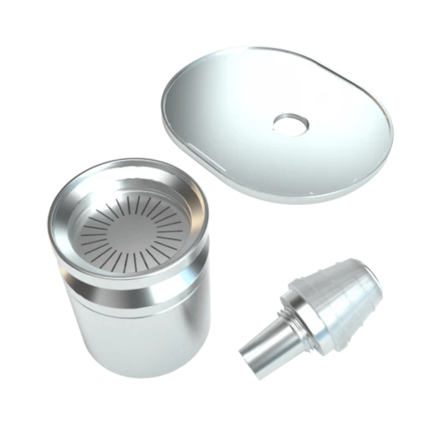 Stundenglass Polished Silver Infusion Chamber Assembly