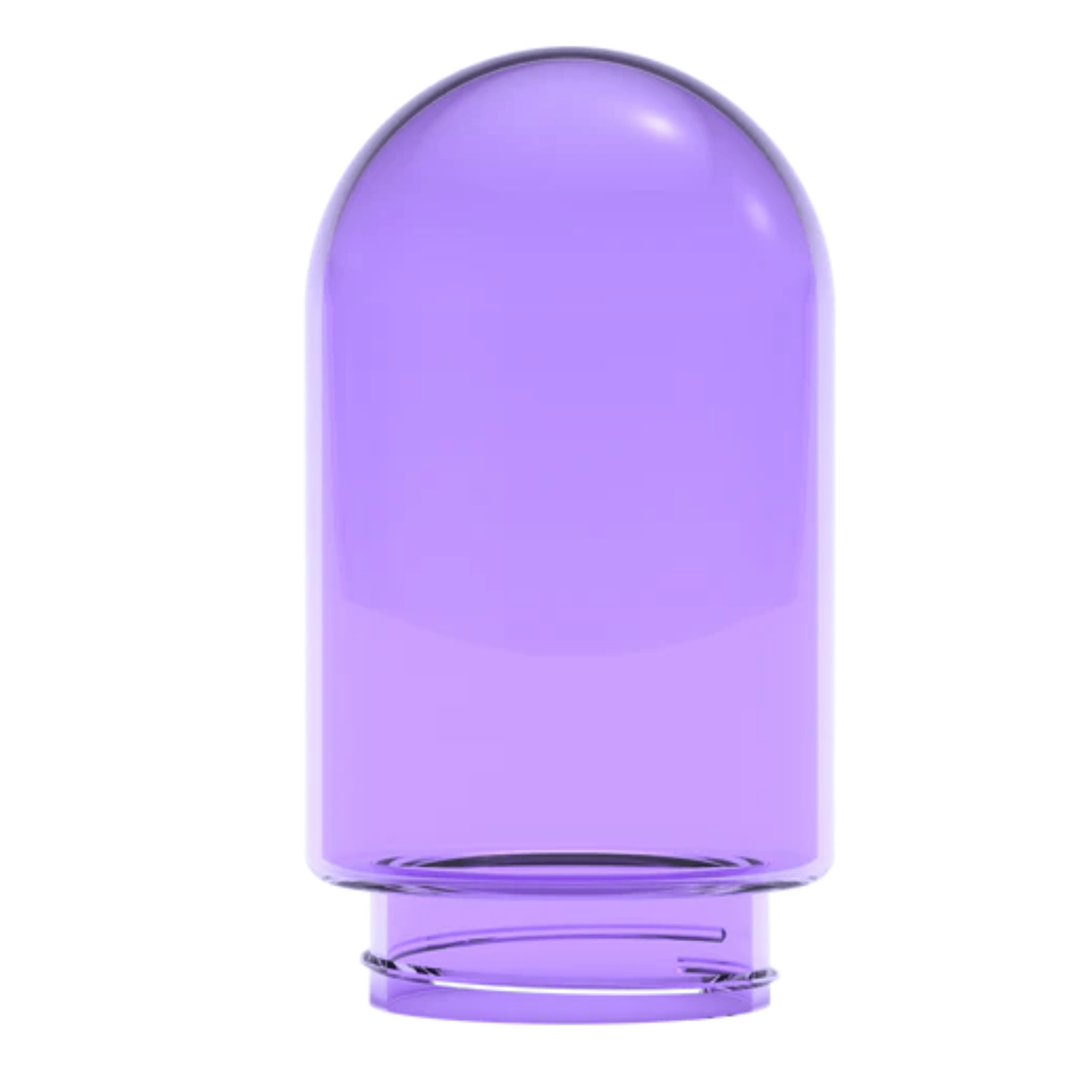 Stündenglass Single Purple Glass Globe (Large)