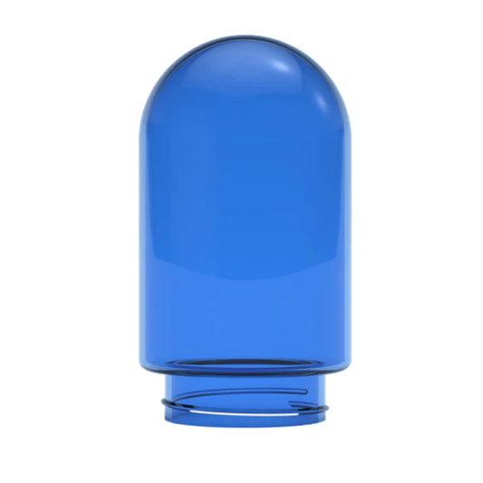 Stundenglass Single Blue Glass Globe (Large)
