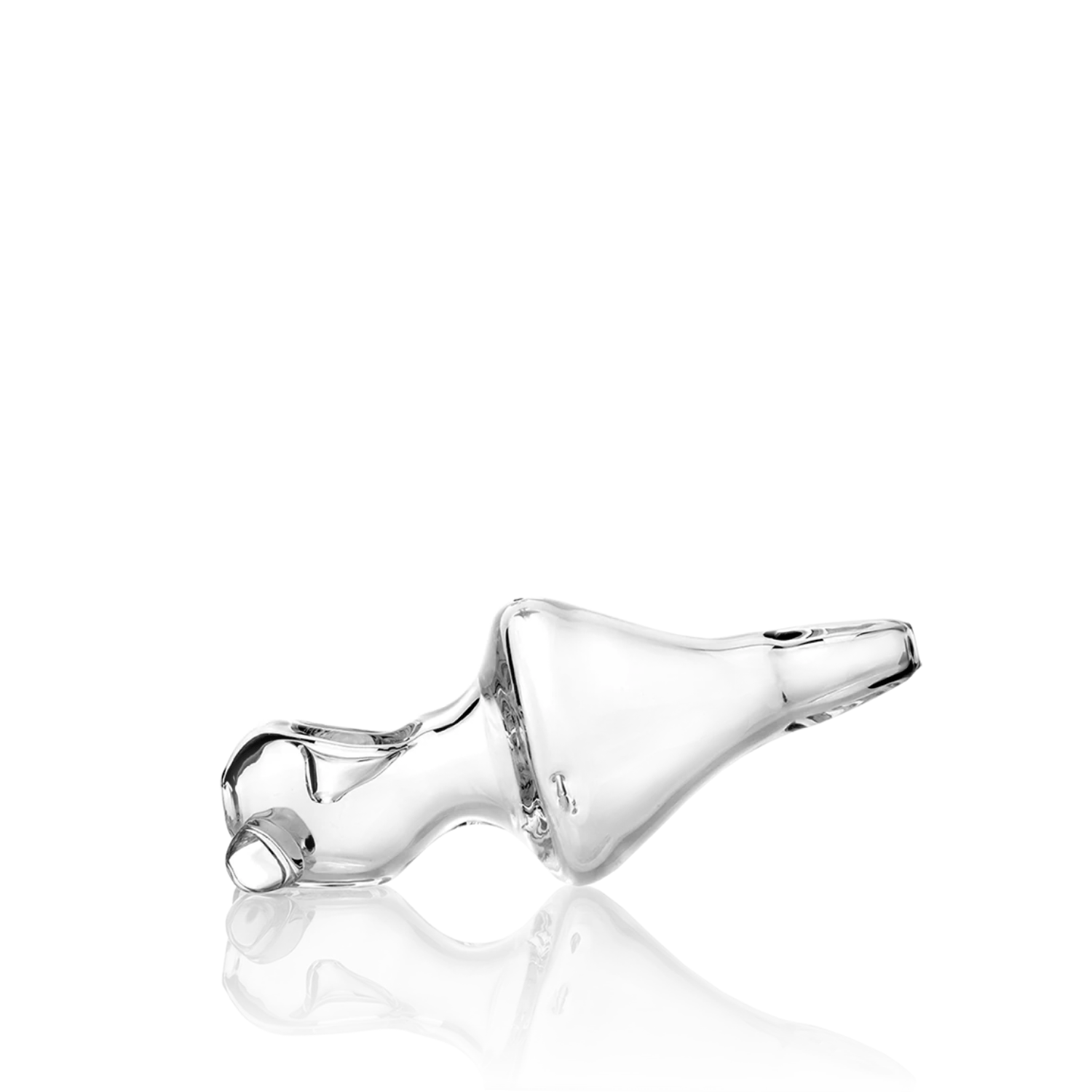 Grav Helix™ Mini Hand Pipe - Clear