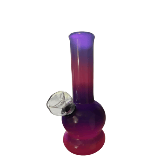 5” Soft Glass Net  Multi-Color Water Pipe Bong