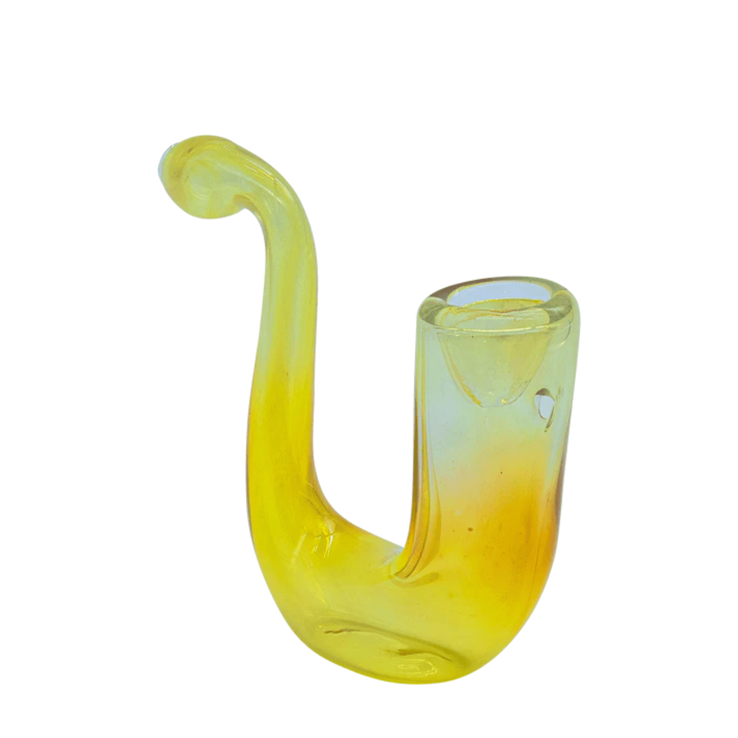 LA Pipes "Calabash" Fumed Glass Sherlock