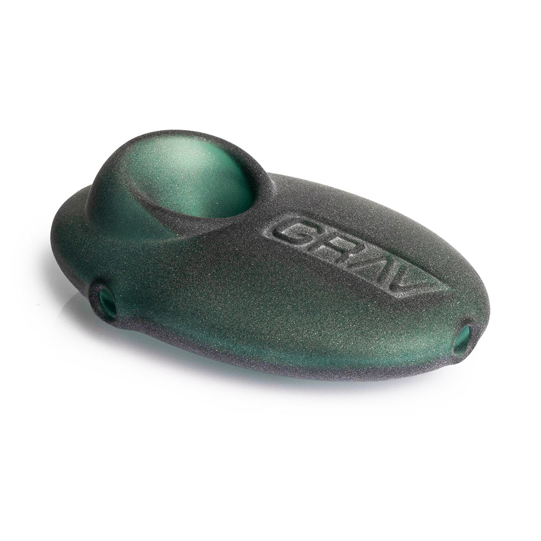 Grav Sandblasted Pebble Spoon Pipe