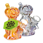 4CT BUNDLE - SeshGear Jack-O-Lantern Ghost Glass Bubbler - 4" / Assorted Colors