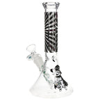 Pulsar Scary Kitty Beaker Glass Water Pipe - 8.5" / 14mm F
