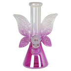 SeshGear Flowering Fairytales Beaker Glass Water Pipe - 8.75" / 14mm F