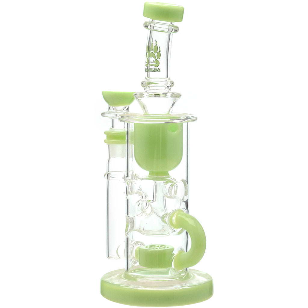 Calibear Cascade Flower Of Life Klein Recycler Water Pipe