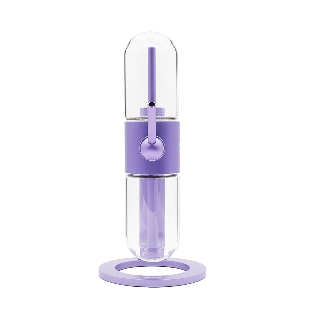 Stündenglass Gravity Infuser - Violet Purple | 360° Gravity Hookah