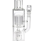Pulsar Double Chamber Rocket Perc Chugger Glass Water Pipe - 15.25" / 14mm F