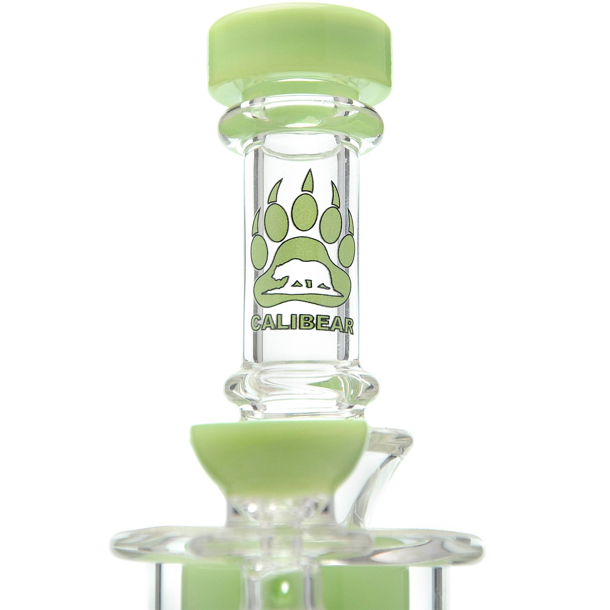 Calibear Cascade Flower Of Life Klein Recycler Water Pipe