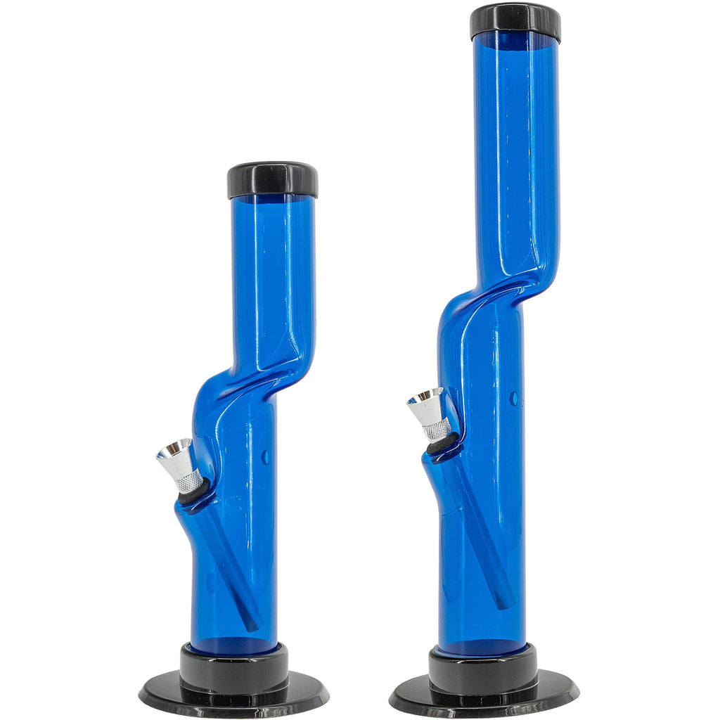 Acrylic Kink Neck Bong 9-12" Acrylic Kink Neck Bong - Multiple Colors