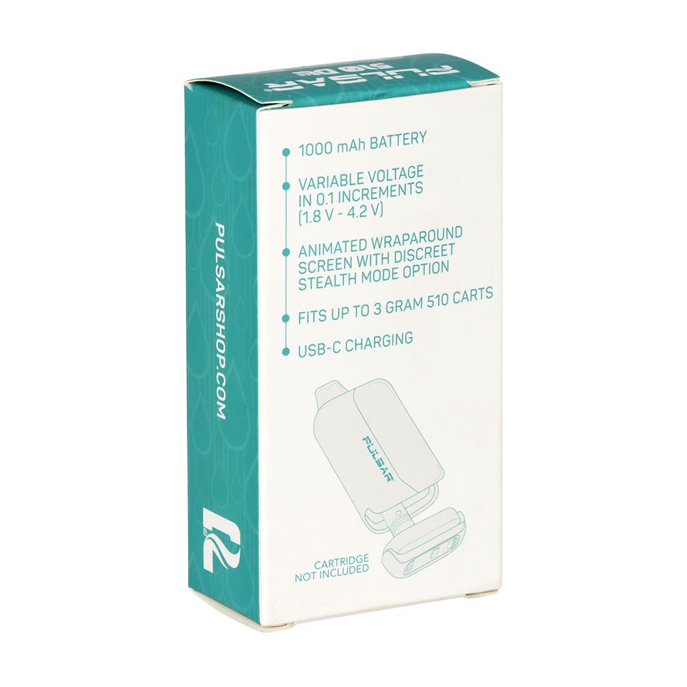 Pulsar 510 DL 6.0 Precision Voltage Control LCD Screen Vape Bar | Crackle Series | 1000mAh