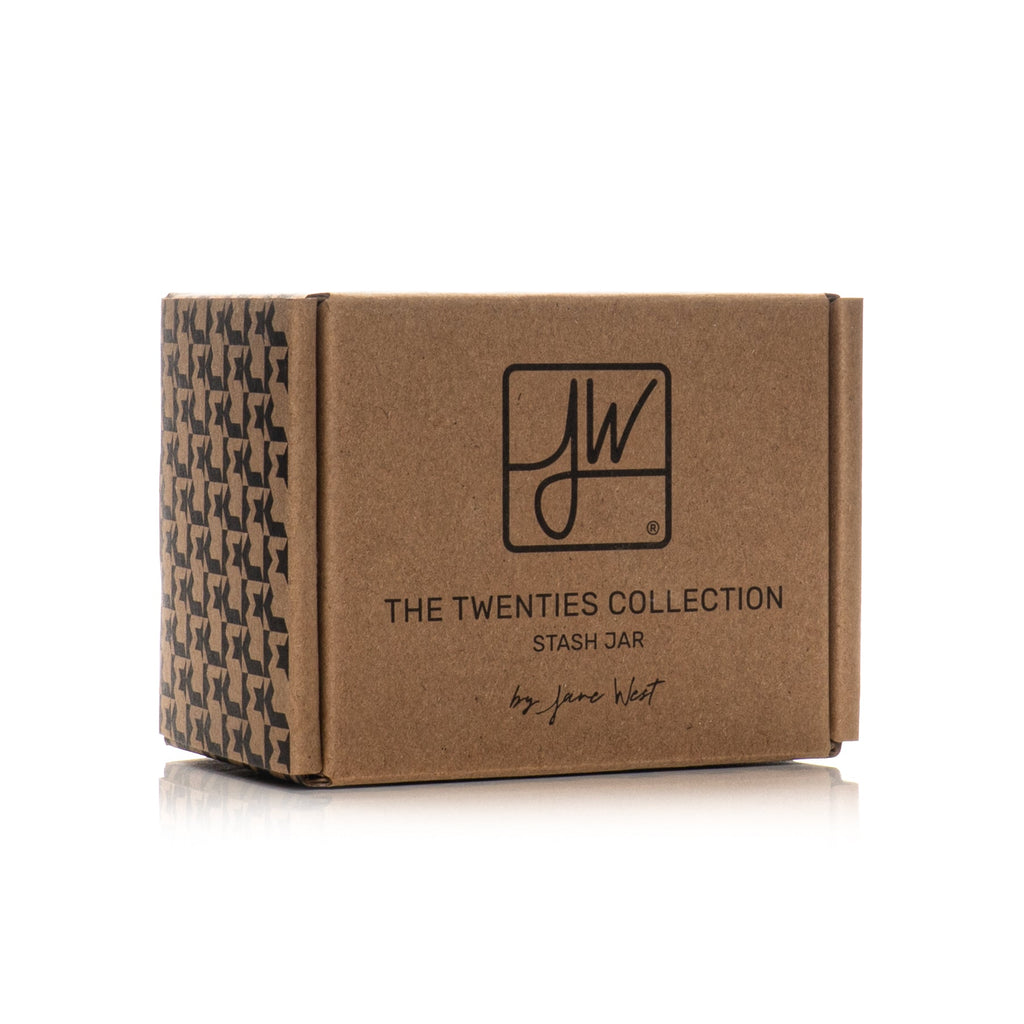 Twenties Collection Jar | Clear