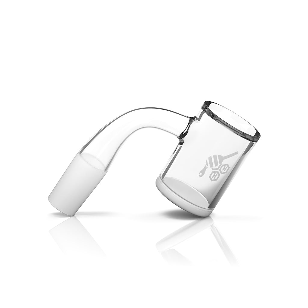 HBH HONEY & MILK BEVEL QUARTZ BANGER - 90° DEGREE | YL