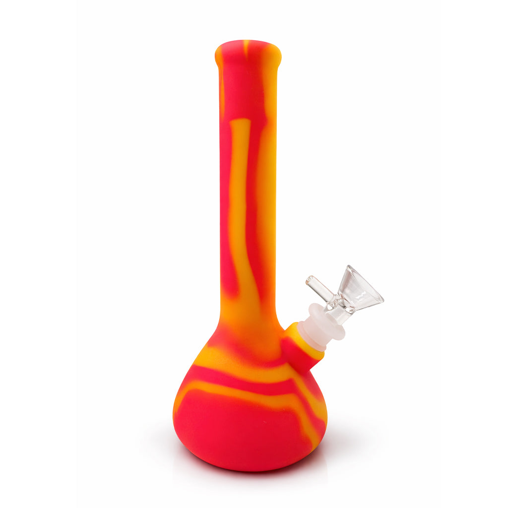 HBH Silicone Beaker Bong with Removable Glass Bowl