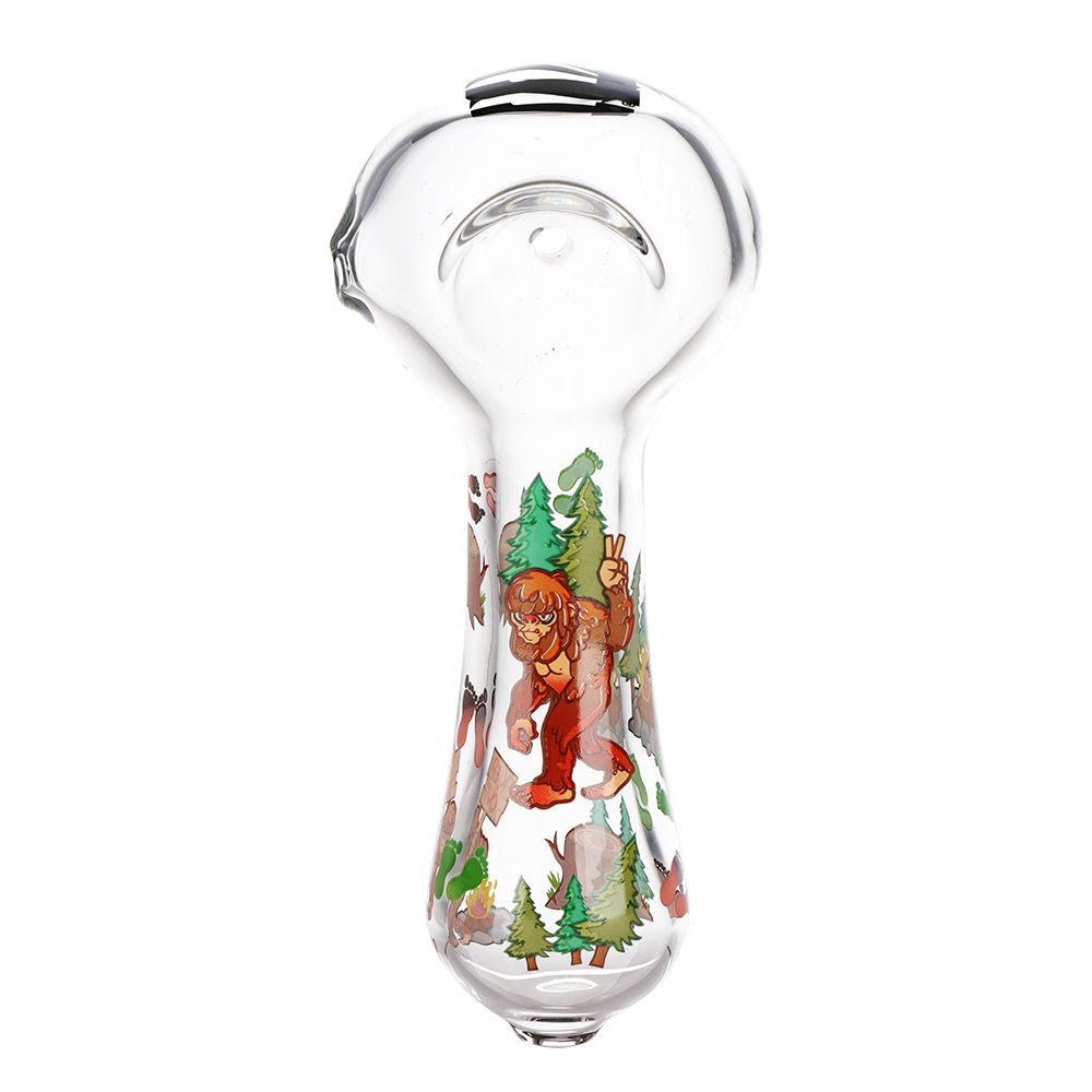 Pulsar Grumpy Bigfoot Glass Spoon Pipe - 4.5" 3 Pack