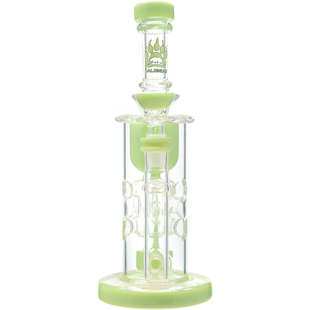 Calibear Cascade Flower Of Life Klein Recycler Water Pipe