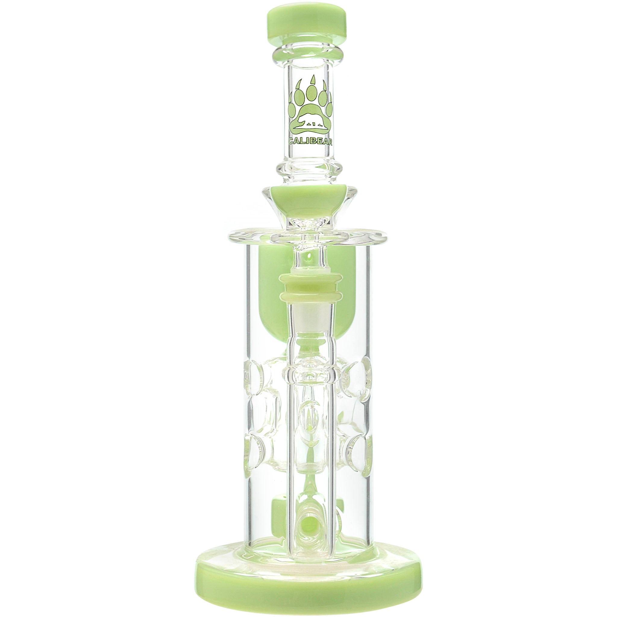 Calibear Cascade Flower Of Life Klein Recycler Water Pipe