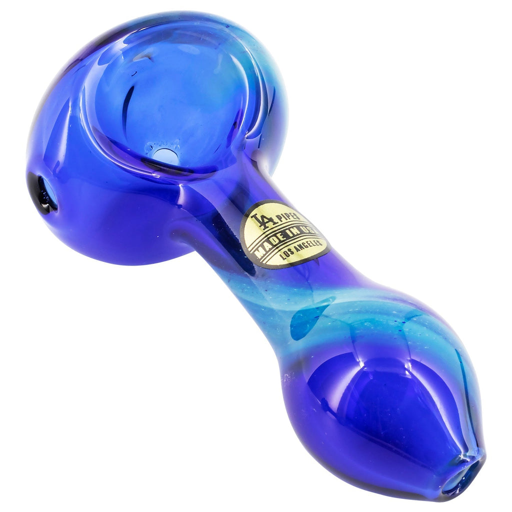 LA Pipes "Galaxy" Fumed Spoon Pipe