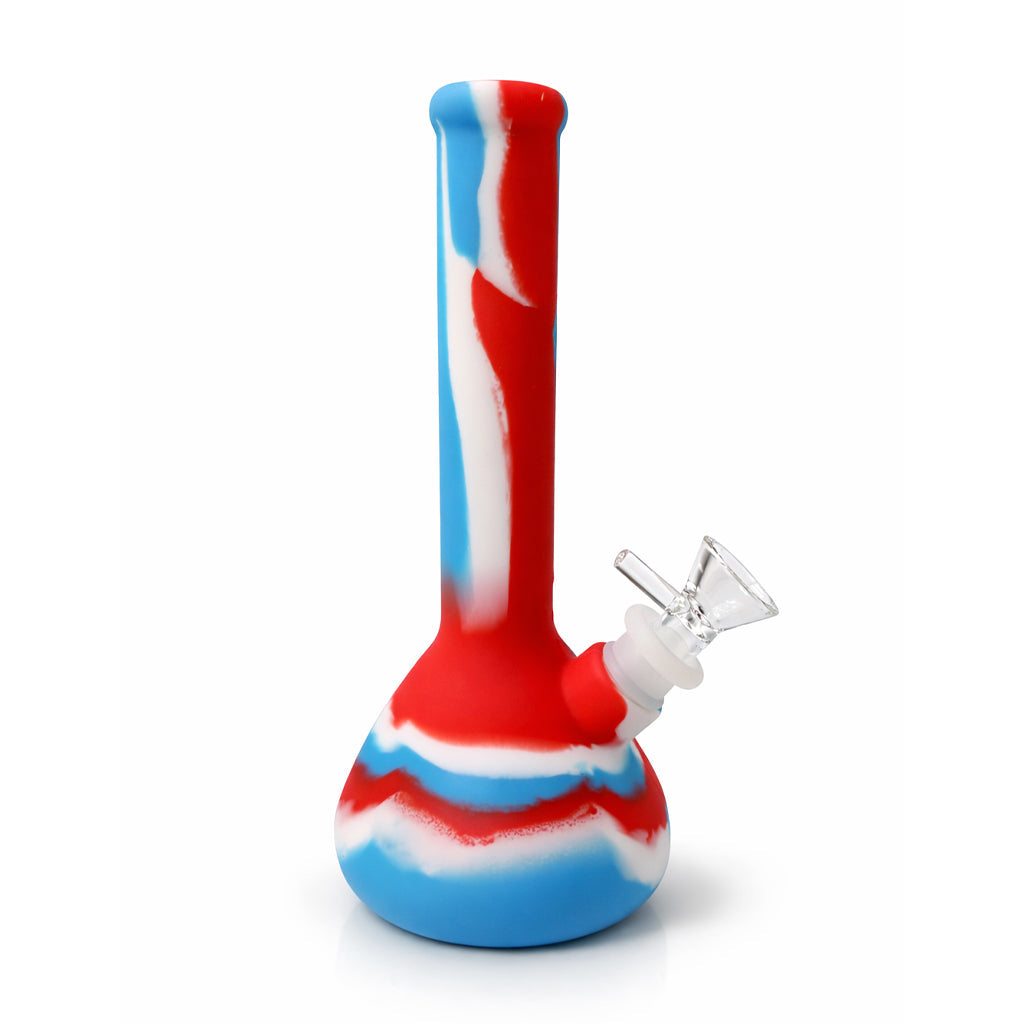 HBH Silicone Beaker Bong with Removable Glass Bowl