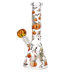 Pulsar Halloween Ball Herb Pipe Glow Duo - 10" / 14mm F