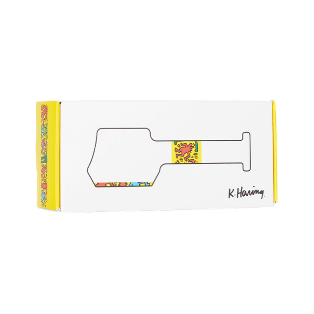 K. Haring Glass Spoon Pipe