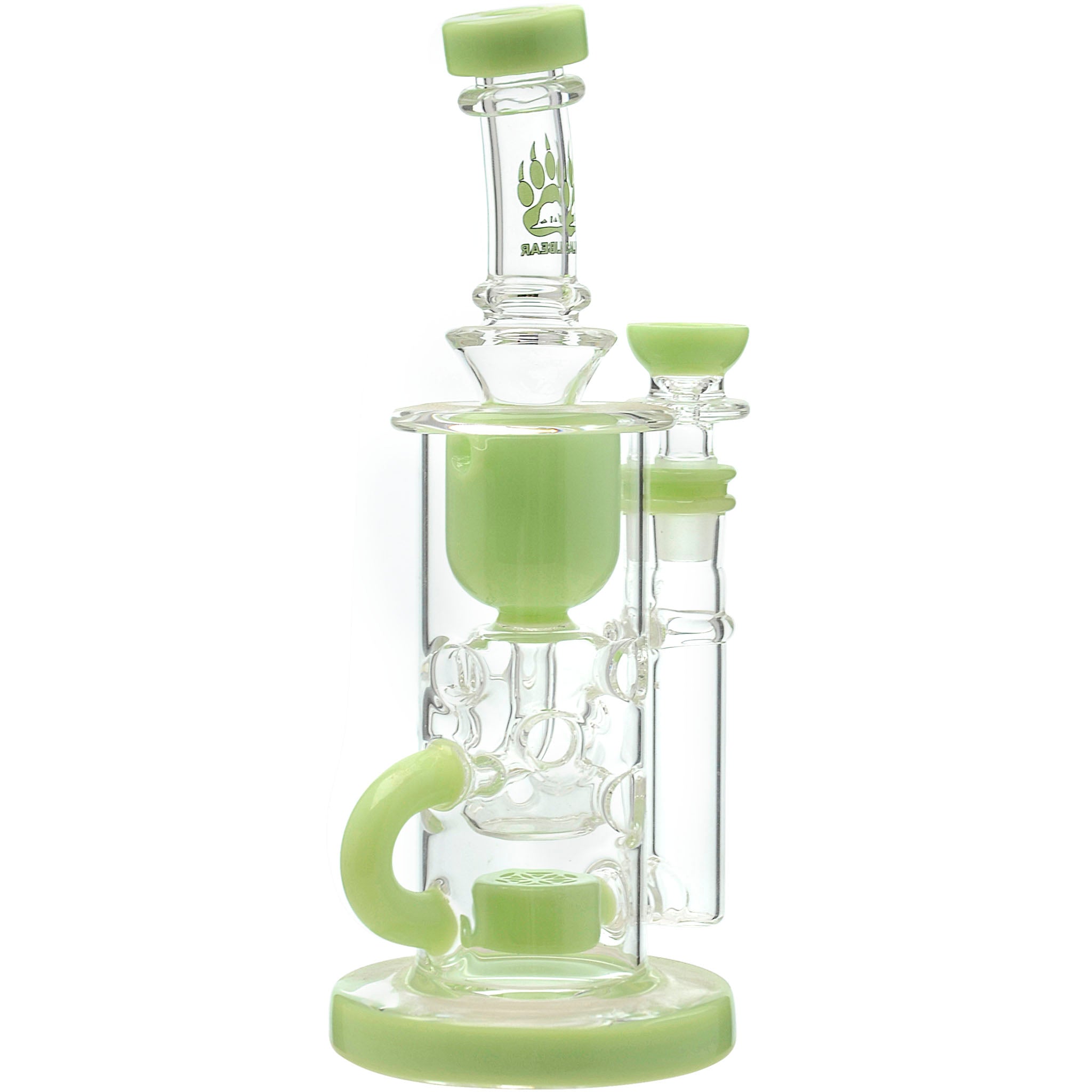 Calibear Cascade Flower Of Life Klein Recycler Water Pipe