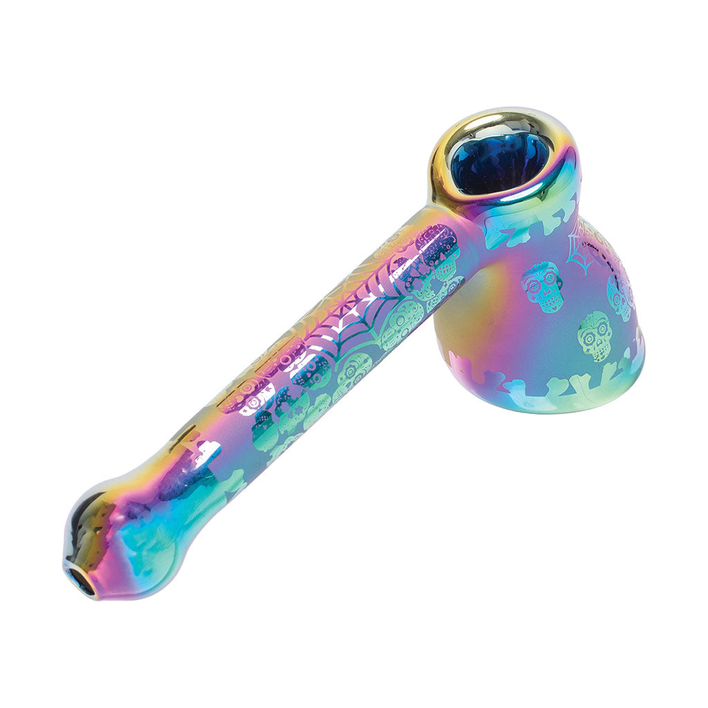 Electroplated Glass Hammer Bubbler
