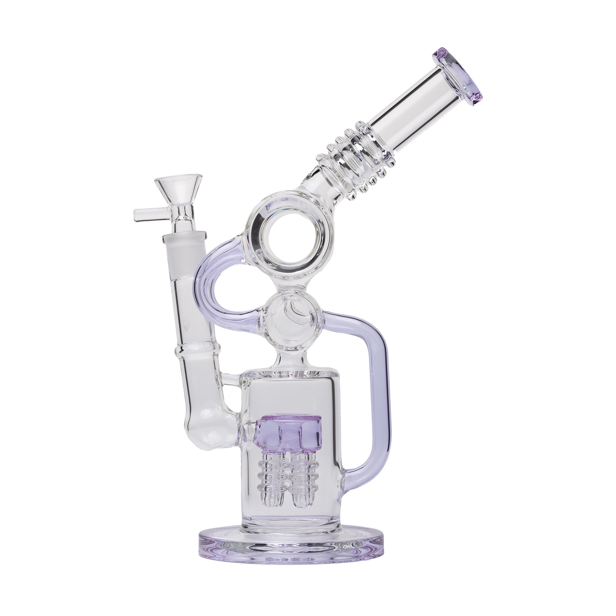 Human Grade Raygun Glass Water Pipe Percolator