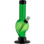 Mini Skull Acrylic Bong - 6" Tall - Multiple Colors