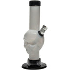Mini Alien Head Acrylic Bong - 6" Tall