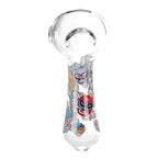 Pulsar Luchadors Glass Spoon Pipe - 4.5" 3CT