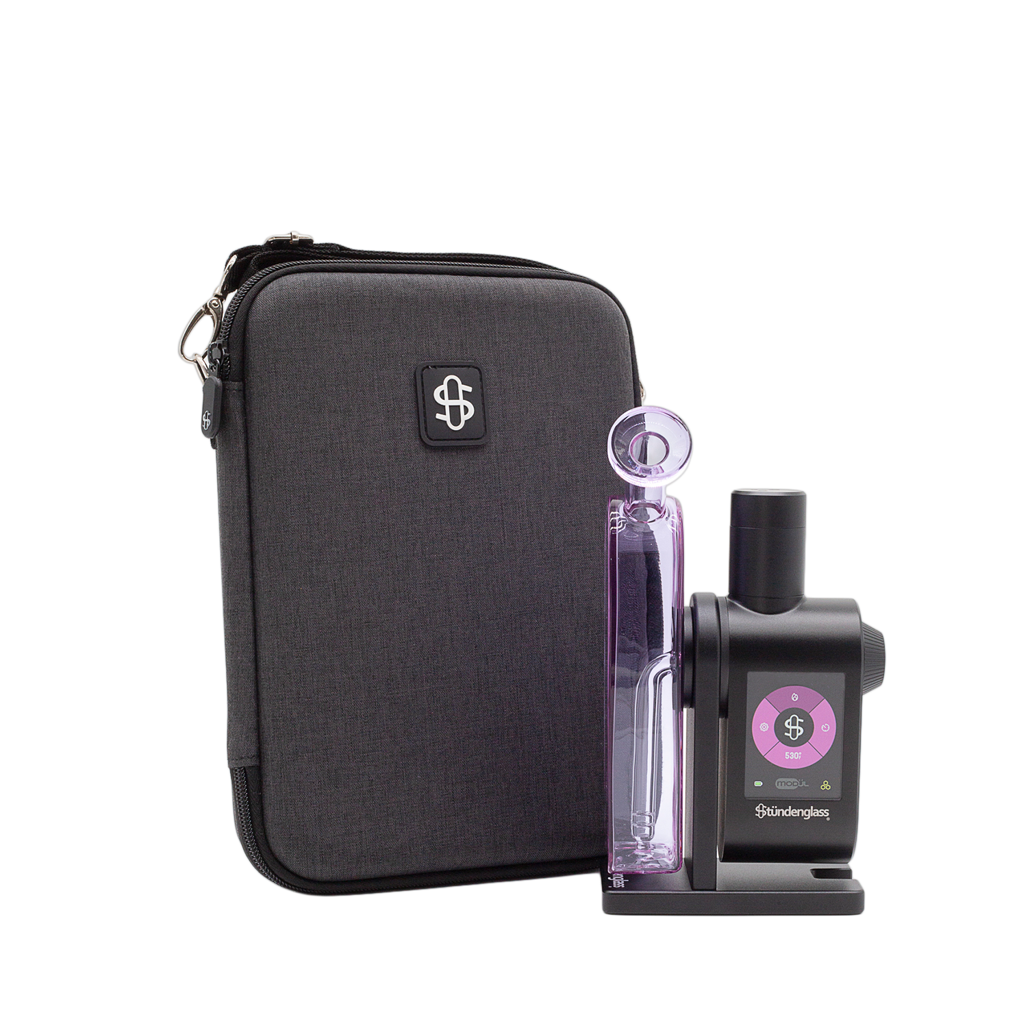 Stündenglass Modül + Dok Deluxe Travel Set - Purple Glass