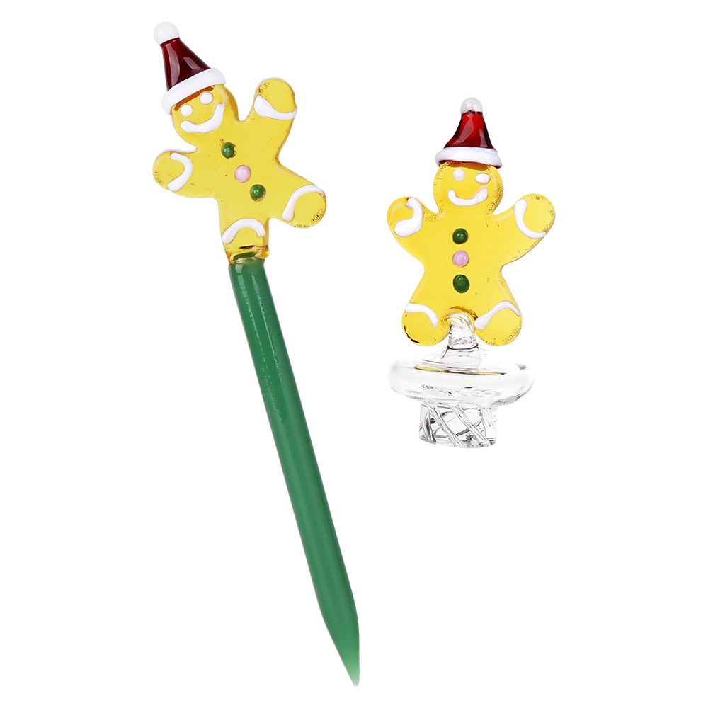 Pulsar Holidaze Series Glass Dab Rig Set | 8.25" | 14mm F