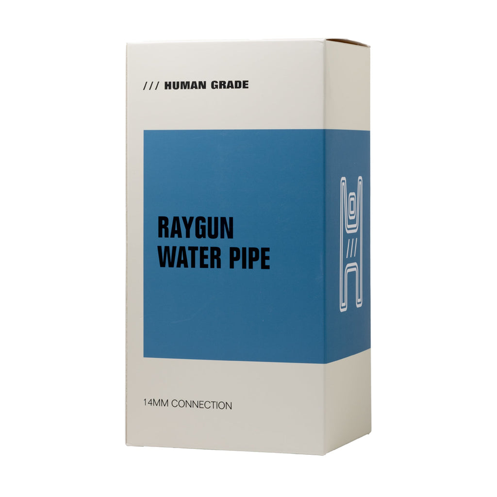 Human Grade Raygun Glass Water Pipe Percolator