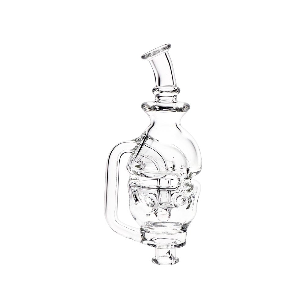 Pulsar Fab Egg Bubbler Glass Mouthpiece Attachment for Puffco Pivot - 5" / Clear