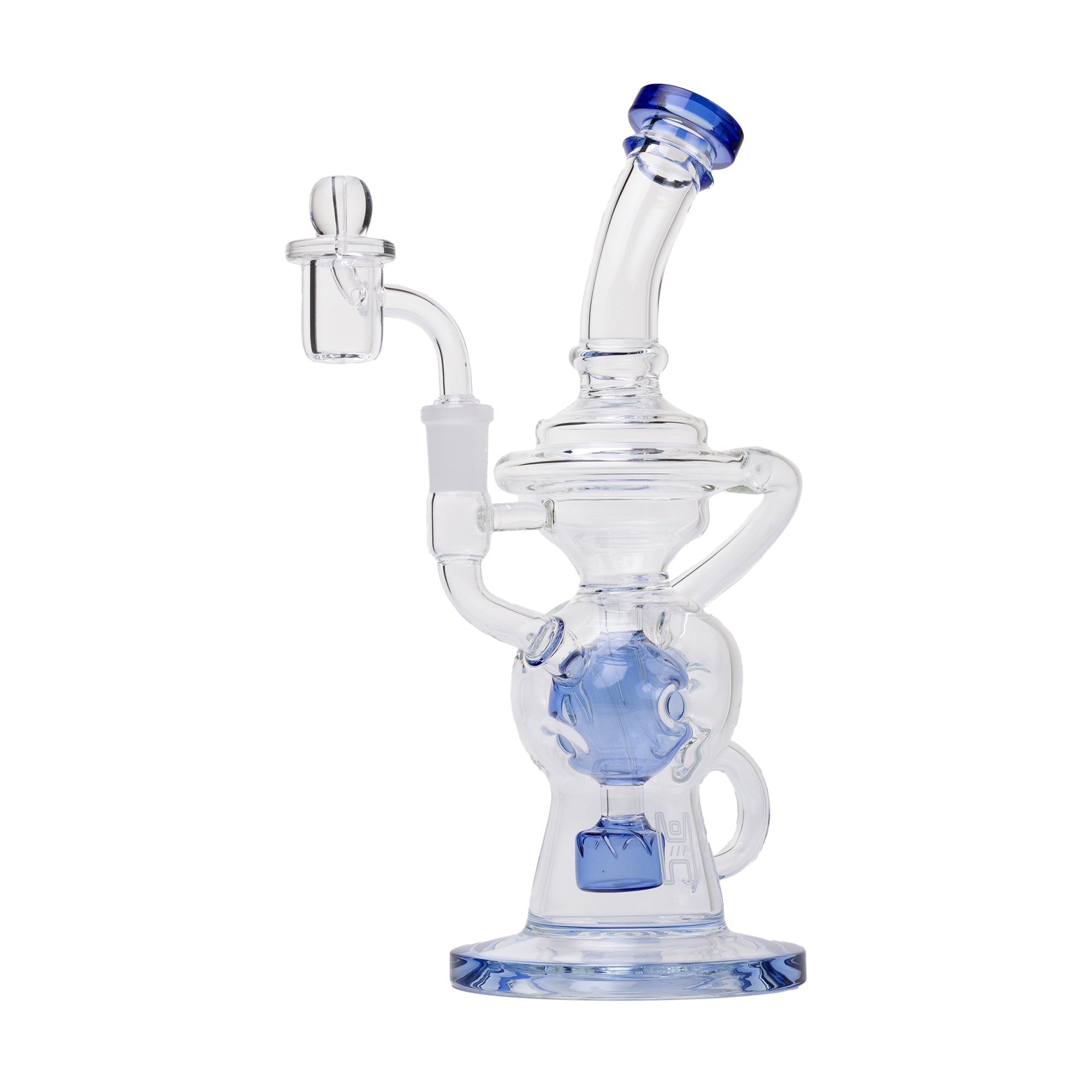 Human Grade 10" Swiss Rig Glass Recycler