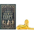 Hemper Ancient Egypt Sphinx Glass Hand Pipe - 5"
