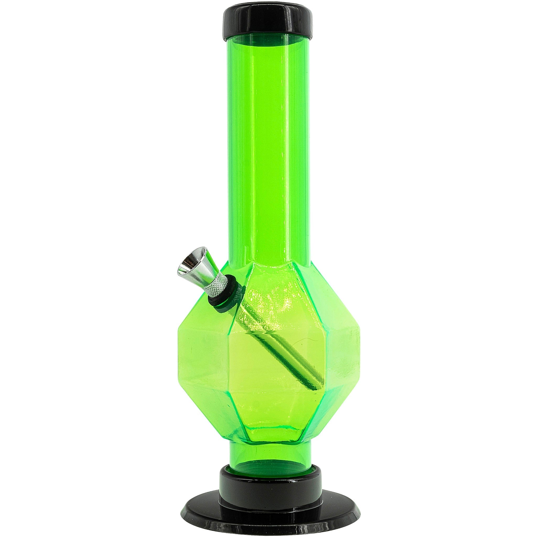 Acrylic Diamond Bong 9-12"  - Multiple Colors