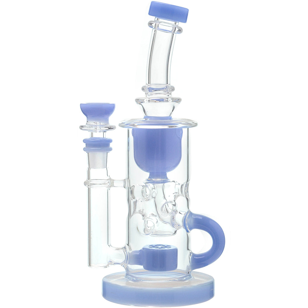 Calibear Cascade Flower Of Life Klein Recycler Water Pipe