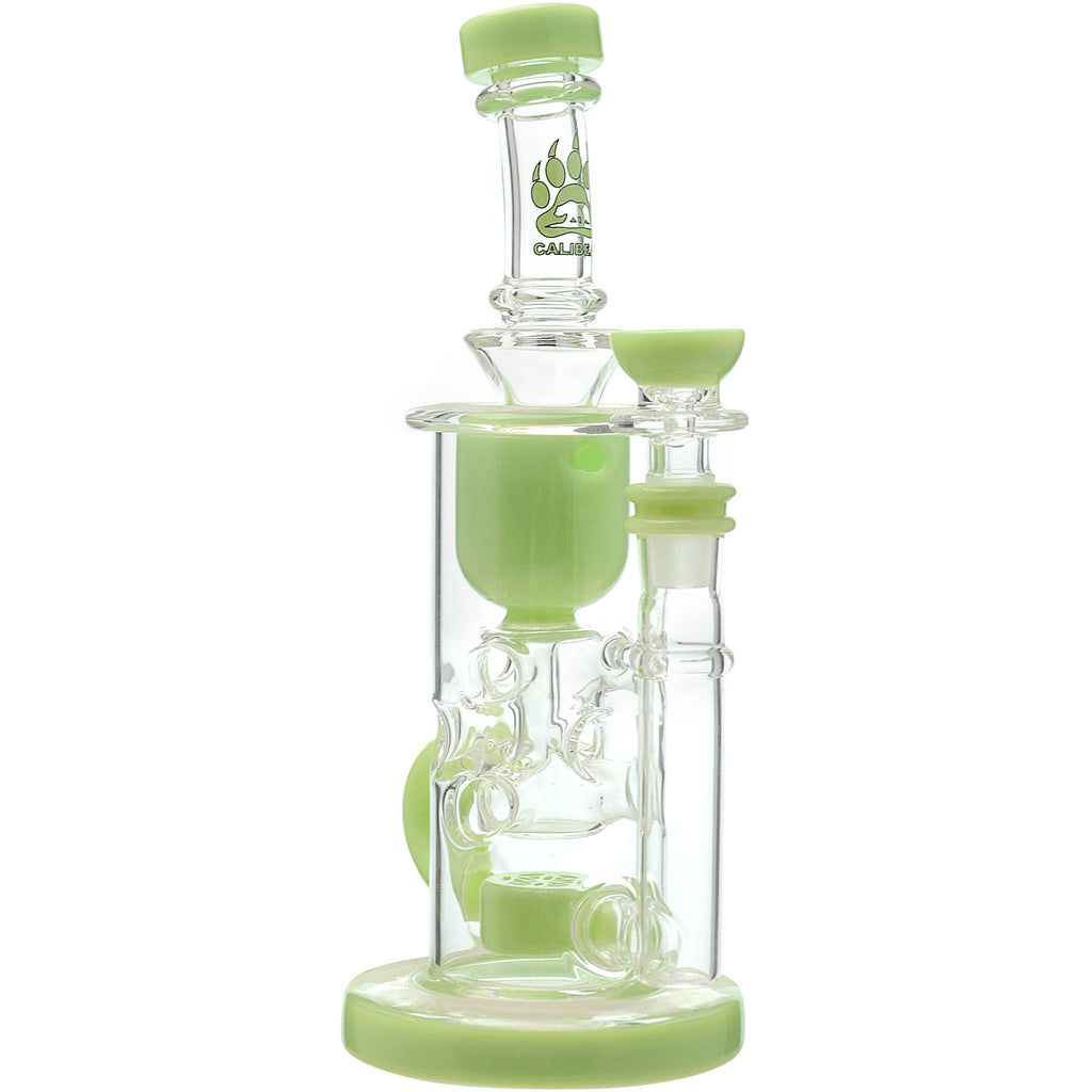 Calibear Cascade Flower Of Life Klein Recycler Water Pipe