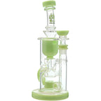 Calibear Cascade Flower Of Life Klein Recycler Water Pipe