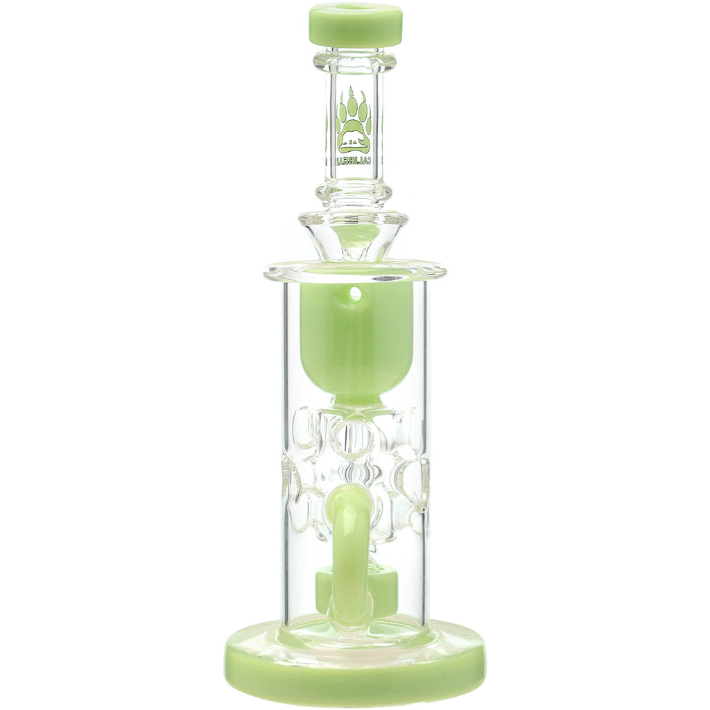 Calibear Cascade Flower Of Life Klein Recycler Water Pipe