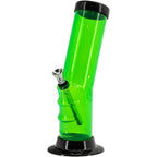 Acrylic Bent Neck Bong 9-12" - Multiple Colors