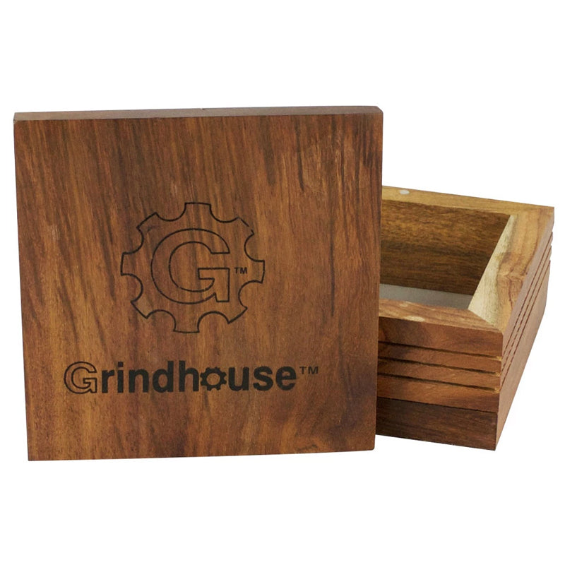 Grindhouse Wood Pollen Box w/ Magnetic Lid – Autobongs