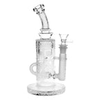 Pulsar Ancient Designs Sandblasted Klein Recycler Bong
