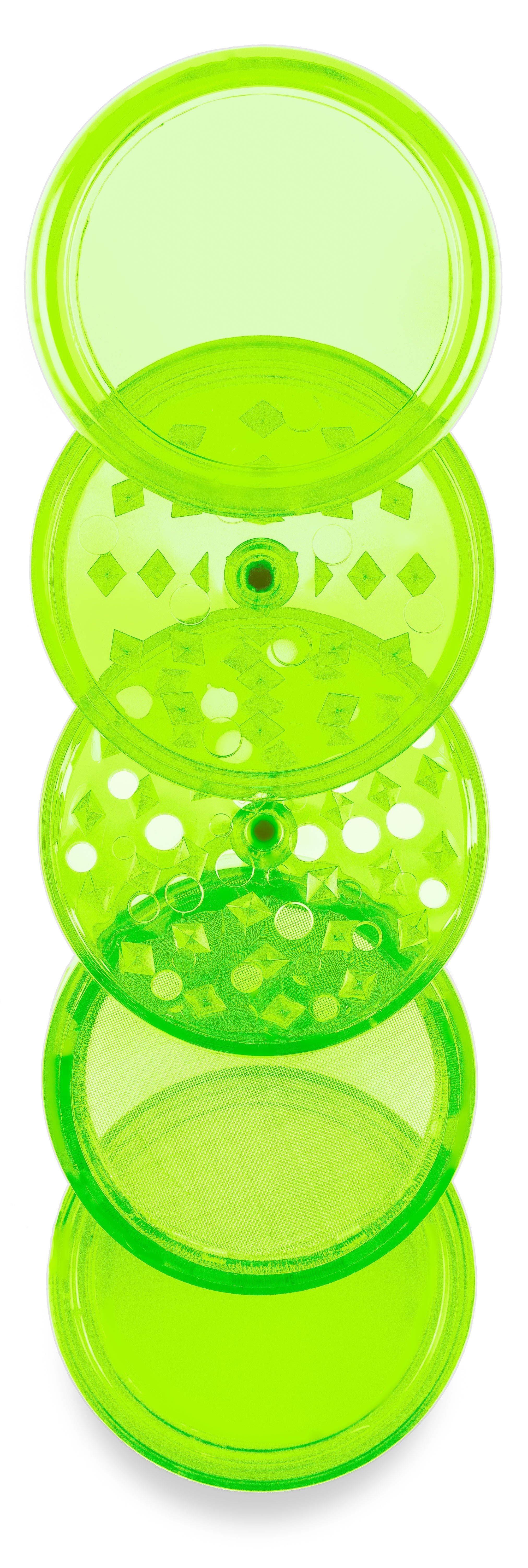 Higher Standards 4-Piece Herb Grinder with Pollen Catcher